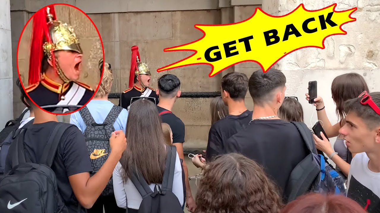 DISRESPECTFUL Tourists Made The Guard ANGRY