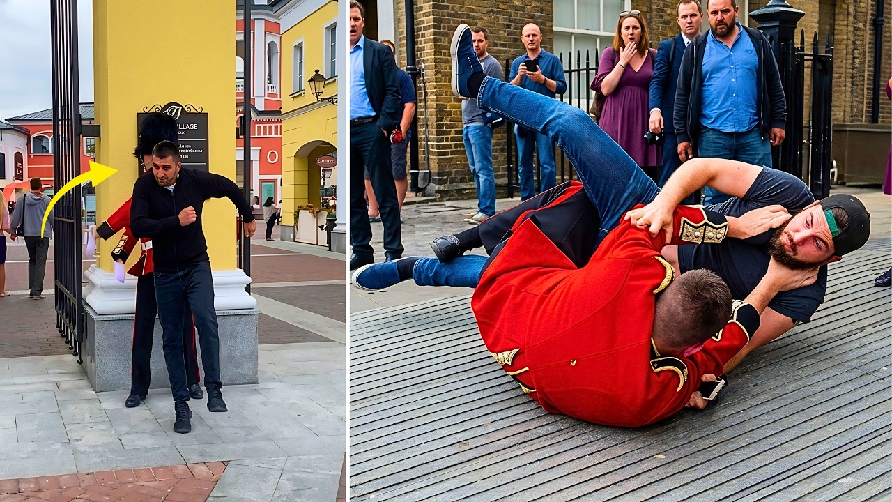 This Tourist Made BIG MISTAKE to Mess with Royal Guard